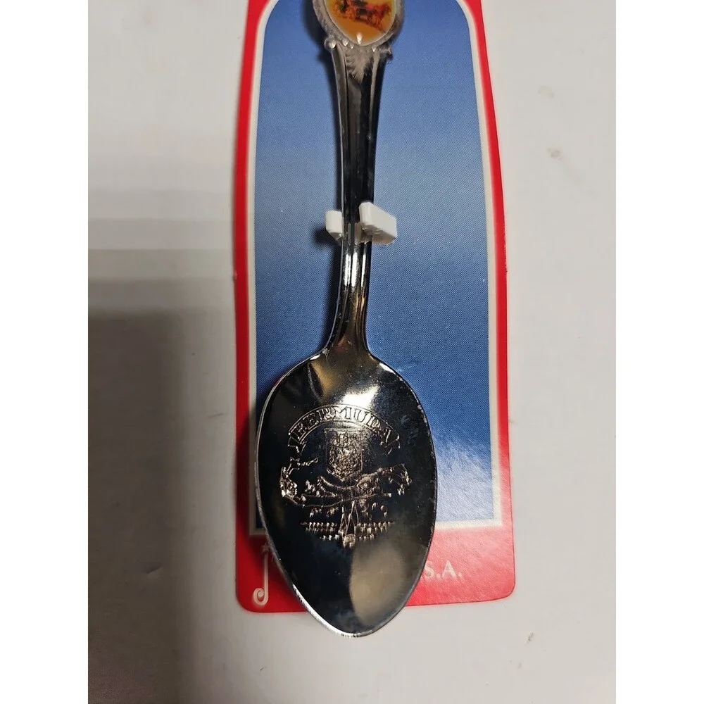 Rare Vintage Bermuda Collectible Spoon In Original Package  Made in USA
